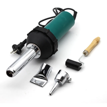 1080W 220V Plastic Hot Air Welding Gun Torch with Nozzle Roller Plastic Welding  - £100.11 GBP