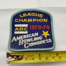 Vtg 1973-1974 American Bowling Congress League Champion Patch - 1970s - £9.37 GBP