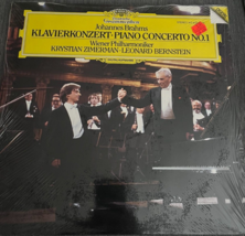 Johannes Brahms: Klavierkonzert : Piano Concerto No. 1 Krystian Zimerman LP VG+ - £52.86 GBP