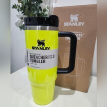 Stanley Quencher H2.0 FlowState Tumbler 40oz Neon Yellow | Insulated Cup  - $26.59 Stanley Quencher H2.0 FlowState Tumbler 40oz Neon Yellow | Insulated Cup  - $26.59
