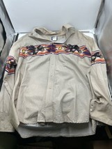 Vintage Wrangler Pearl Snap Shirt XL Eagle Western Tribal Aztec Print Co... - $64.34