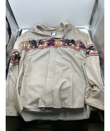 Vintage Wrangler Pearl Snap Shirt XL Eagle Western Tribal Aztec Print Co... - $1,225.00 MXN