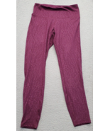 Juicy Couture Leggings Women Small Purple Snake Print Stretch Pull On Sk... - $18.49