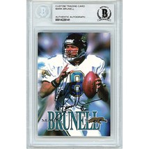 Mark Brunell Jacksonville Jaguars Auto Football Bible Signed On-Card Beckett BGS - £78.92 GBP