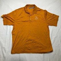 Greg Norman Polo Da Uomo M Arancione Misto Cotone Reale Gemelli Golf Club - £11.05 GBP