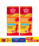 2X Seven Seas Multivitamin Syrup With Cod Liver Oil 100ml Orange Flavor ... - $63.43 CAD