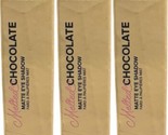 3X-TOO FACED Melted Chocolate Matte Eye Shadow COCOA CREAM 0.16 oz / 4.9... - $38.61