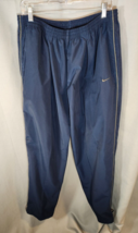 Vintage Nike Golf Windbreaker Pants Mens XXL Black Waterproof Zip Leg - £18.19 GBP