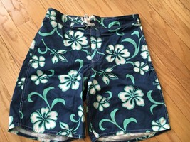 BURNSIDE Mens Size 36 Floral Shorts. Blue, Green and White. Great condition. - £11.96 GBP