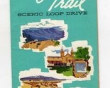 Turquoise Trail Scenic Loop Drive Brochure Albuquerque New Mexico 1950&#39;s - $24.72