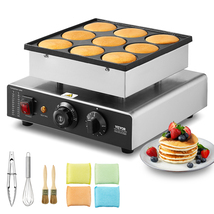 VEVOR Dutch Pancake Maker, 9PCS 76mm Diameter Dorayaki Baker Machine, 850W - €63,42 EUR