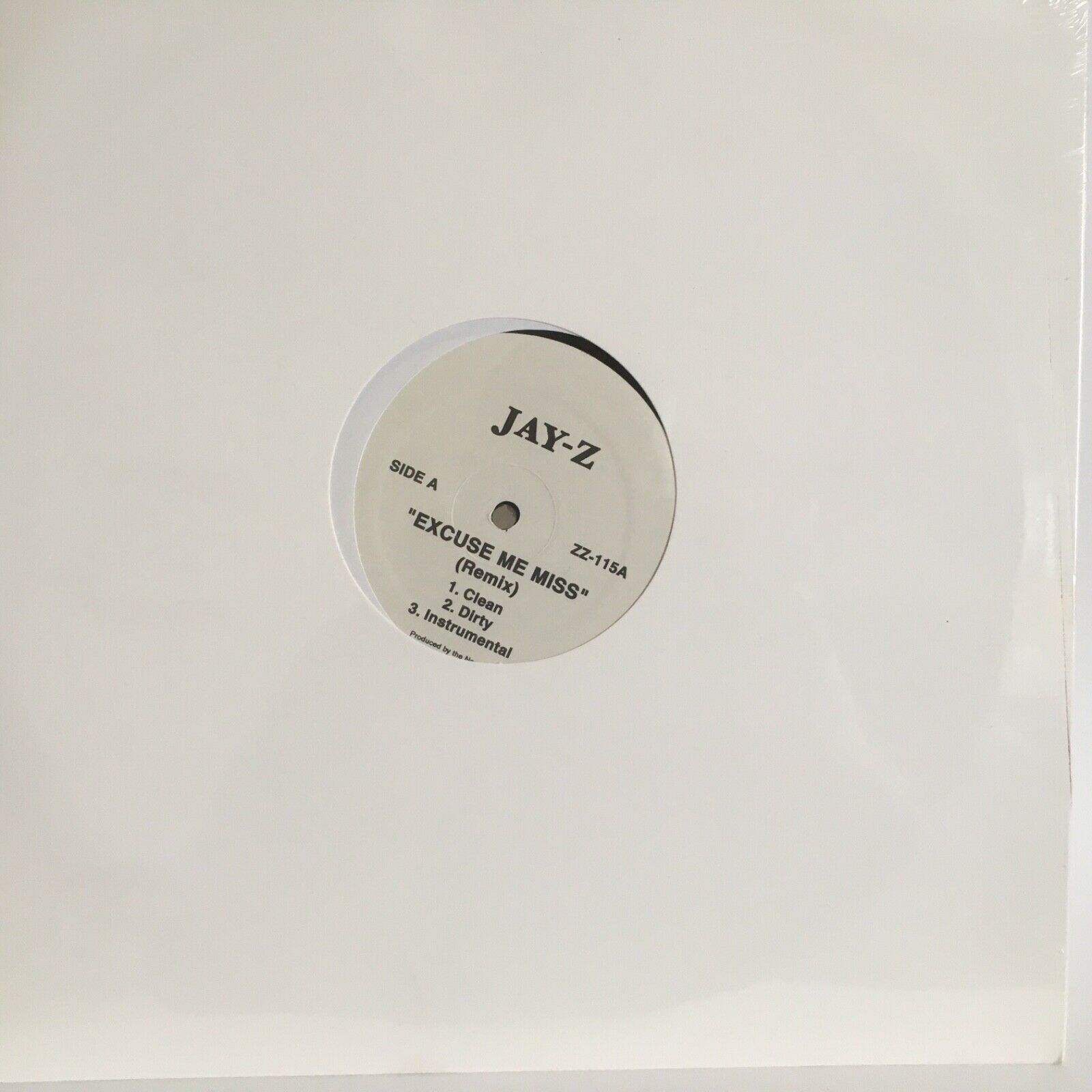 Justin Timberlake/Mary j Blige/ Jay z: Excuse Me miss 12 vinyl - $15.00