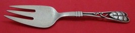 Ornamental #71 by Georg Jensen Sterling Silver Meat Fork GI Mark Dated 1926 7&quot; - £302.93 GBP