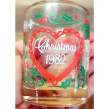 Vintage Hallmark 1982 Christmas Votive Candle Holder Hearts 2 1/2&quot; Inche... - €5,33 EUR