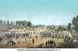 Union prisoners at Salisbury, N.C. 20 x 30 Poster - £20.29 GBP