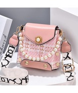 Cute Princess Crossbody Bag for Women - Summer Shoulder Bag with Pearl C... - $24.00