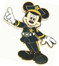 Disney Occupations Mickey Mouse as Policeman or Cop pin - £12.97 GBP