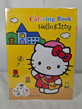 Vintage Hello Kitty Coloring book with Stickers 2004 HS-0402-002 FACTORY... - £19.62 GBP