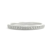 Authenticity Guarantee 
Thin Round Diamond Channel-Set Eternity Ring Wedding ... - £795.35 GBP