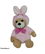 Dan Dee Collectors Choice Easter Bear Bunny Ears Stuffed Animal 14.5&quot; - $341.09 MXN