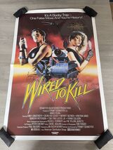 “Wired To Kill” Original Movie Poster 27x41 Movie 1 Sheet Promo CV - $181.90 MXN “Wired To Kill” Original Movie Poster 27x41 Movie 1 Sheet Promo CV - $181.90 MXN