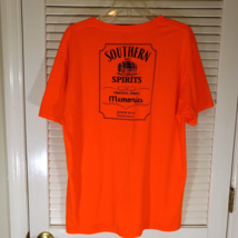 Southern MC Spirits T Shirt Friends Bikes Memories TN Tennessee Orange S... - £18.07 GBP