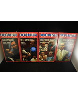 Court TV The O.J. Simpson Trial Volumes I-IV 1995 Special Edition VHS Set - £59.43 GBP