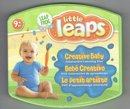 Leapfrog Baby little leaps Creative Baby Disc Game Rare Educational - $14.43