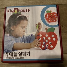KiuMhouse  Threading Big Apple,  toddler dexterity game,  fun and learning - $10.00