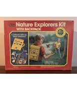 Vintage 1983 Nature Explorers Kit With Backpack By NSI - Rare Find - €30,55 EUR