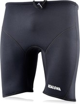 REALON Wetsuit Shorts Neoprene Men 3mm Buoyancy Swim Pants Adult Women S... - $25.68