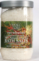 1 Count Dead Sea Collection 34.2 Oz Eucalyptus Oil Natural Dead Sea Bath Salts - £15.79 GBP
