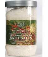 1 Count Dead Sea Collection 34.2 Oz Eucalyptus Oil Natural Dead Sea Bath... - $27.42 CAD