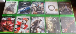 10 Xbox One Games Fallout 4/Elder Scrolls/Call Of Duty/NBA/Forza/Watch Dogs  - £81.77 GBP