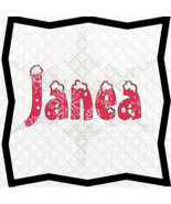 Janea Name-Digital ClipArt-PNG-Art Clip-Gift Tag-Notebook-T shirt - $37.17 MXN