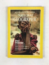 August 1987 National Geographic Magazine Africa&#39;s Stricken Sahel Alaskan Moose - £7.18 GBP