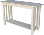 International Concepts Mission Sofa Table, Unfinished - $195.94