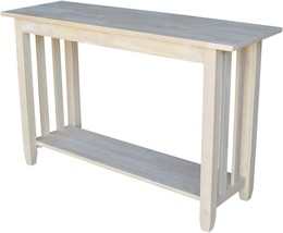 International Concepts Mission Sofa Table, Unfinished - £154.18 GBP