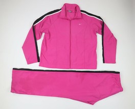 Vtg Nike Womens Travis Scott Mini Swoosh Track Suit Pants Medium Jacket Large - £84.87 GBP