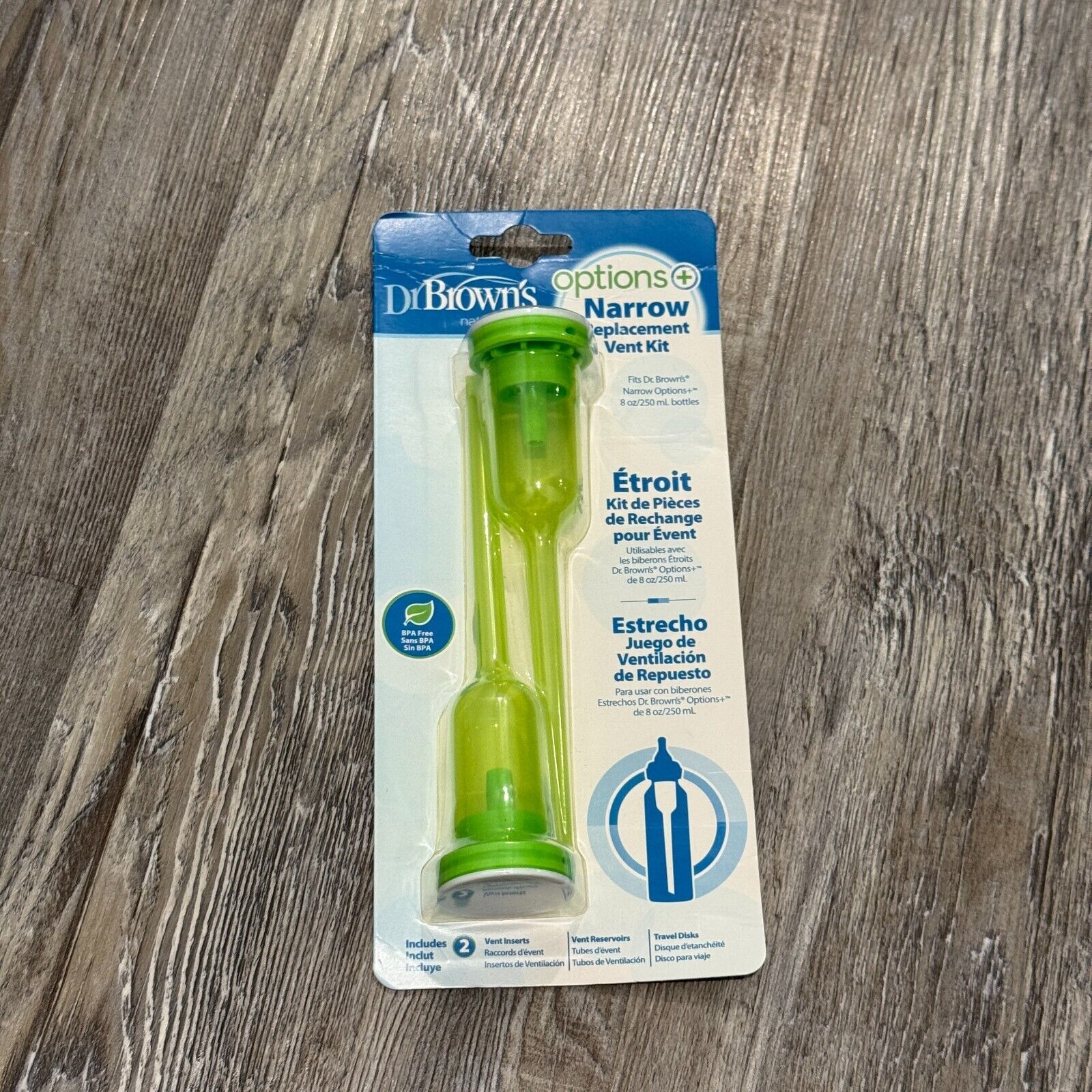 Dr. Brown’s 8 Oz Natural Flow® Options+ Narrow Replacement Vent Kit (Pac... - $7.76