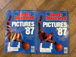 Pair of Sports Illustrated December 28 1987 Year in Pictures Michael Jordan - £9.69 GBP