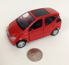 Vintage Maisto Die-cast Toy Friction 1:34 Mercedes-Benz A-Class 4&quot; Pull Back Car - £10.32 GBP