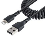 StarTech.com 50cm (20in) USB to Lightning Cable, MFi Certified, Coiled i... - $24.95