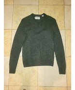 Penguin by Munsingwear V-Neck Pullover Sweater Small Green 100% Lambswool&quot; - $37.12 CAD