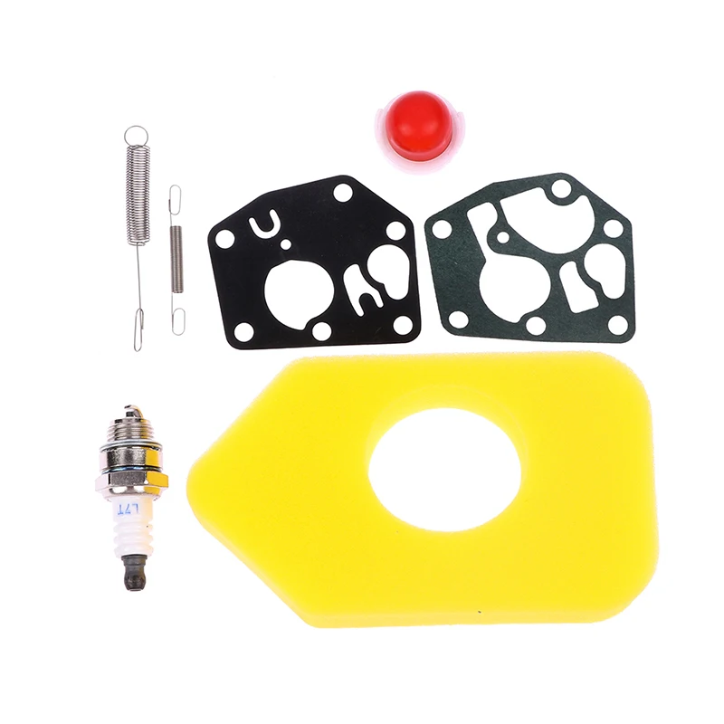 1set Lawn Mower Service Kit 698369 Air Filter Suitable for Briggs &amp; Stratton Cli - £42.85 GBP