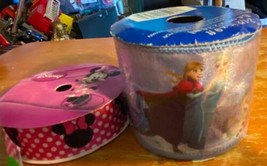 2 Roll&#39;s Disney Ribbon Minnie Mouse Frozen Anna Elsa Olaf Berwick Offray Wilton - £7.44 GBP