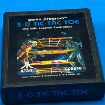 1978 ATARI VIDEO GAME vintage arcade gaming electronics cx2618 3-D tic tac toe - £11.63 GBP