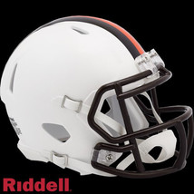 Cleveland Browns On Field 2023 Alternate Riddell Replica Mini Speed Helmet - NFL - £30.43 GBP