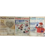 Annie&#39;s Plastic Canvas Magazine Lot of 3 Christmas - Spring Theme 2006-2008 - $20.12