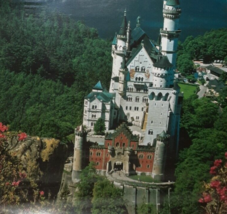 Vintage 1000 piece Puzzle Schlop Neuschwanstein Castle Fame Puzzles NEW - $223.67 MXN